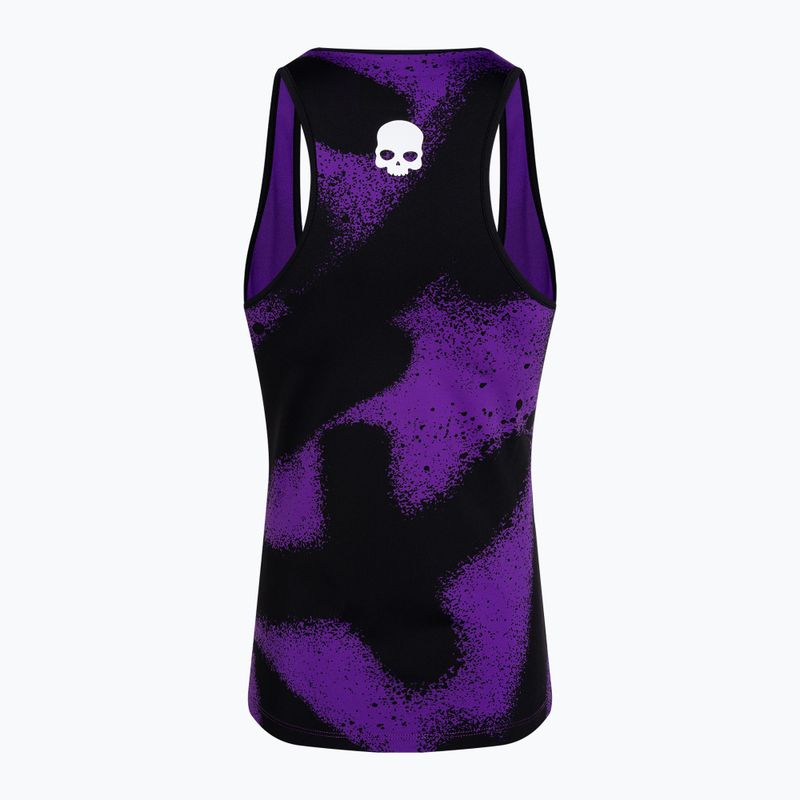 Damen-Tennisshirt HYDROGEN Spray lila T01504006 5