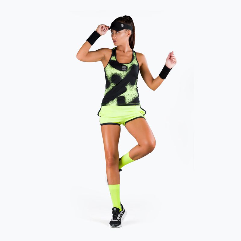 Damen-Tennisshirt HYDROGEN Spray gelb T01504724 2