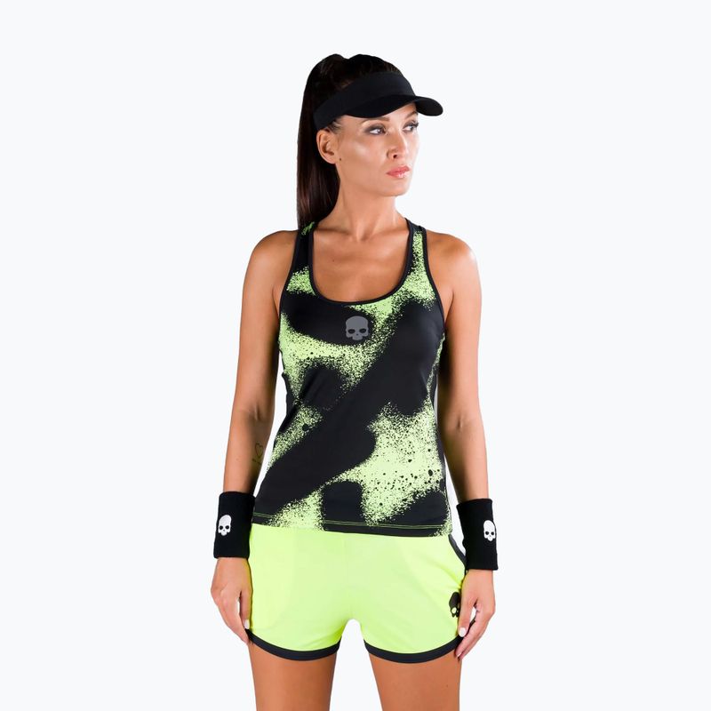 Damen-Tennisshirt HYDROGEN Spray gelb T01504724 4