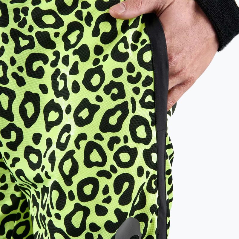 Herren-Tennisshorts HYDROGEN Panther Tech fluoreszierend gelb 3