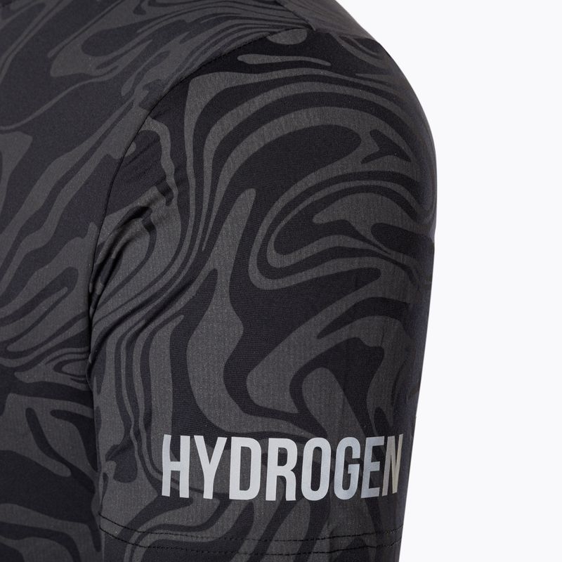 Herren-Tennisshirt HYDROGEN Chrome Tech Tee grau 7