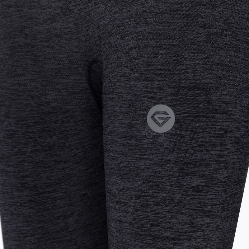 Damen-Leggings Gym Glamour Ombre grau 223 8