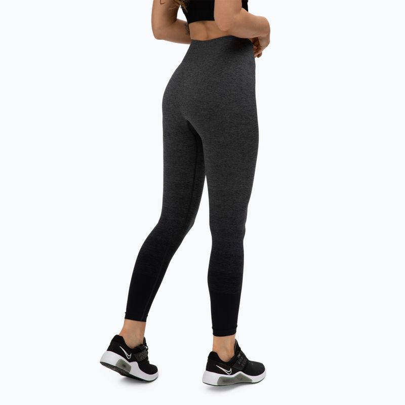 Damen-Leggings Gym Glamour Ombre grau 223 3