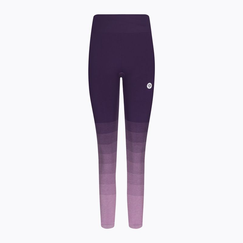 Damen-Leggings Gym Glamour Ombre lila 282 6