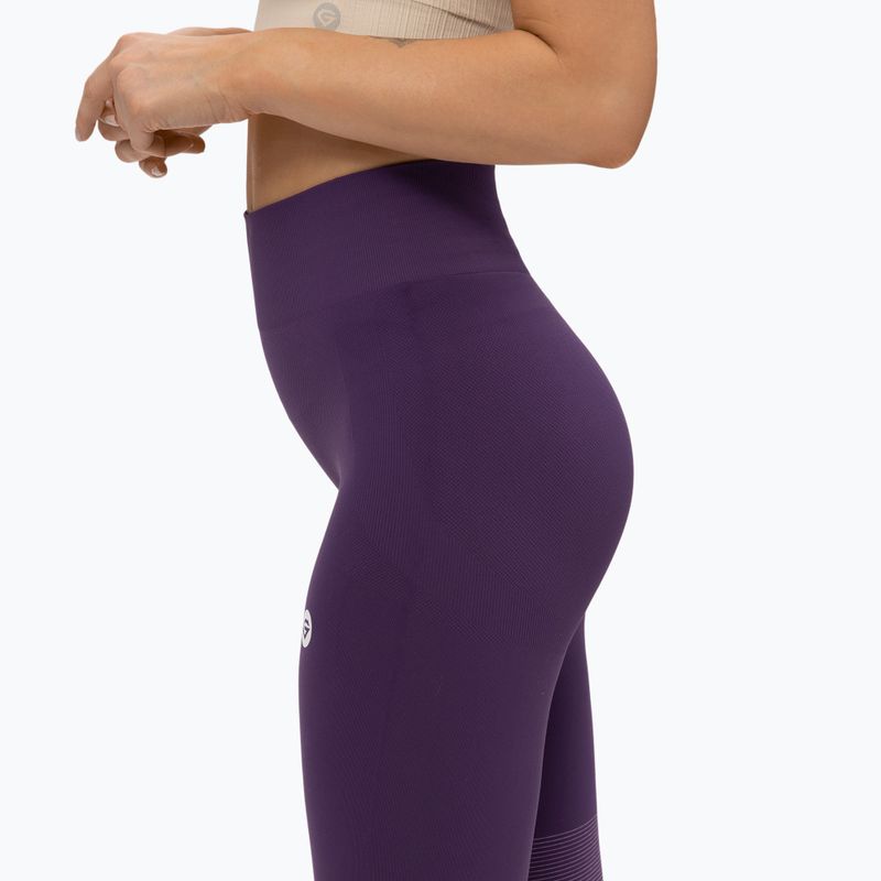 Damen-Leggings Gym Glamour Ombre lila 282 5
