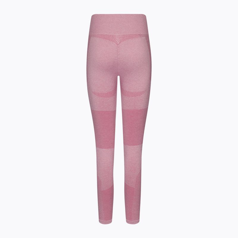 Damen-Leggings Gym Glamour Fusion rosa 332 7