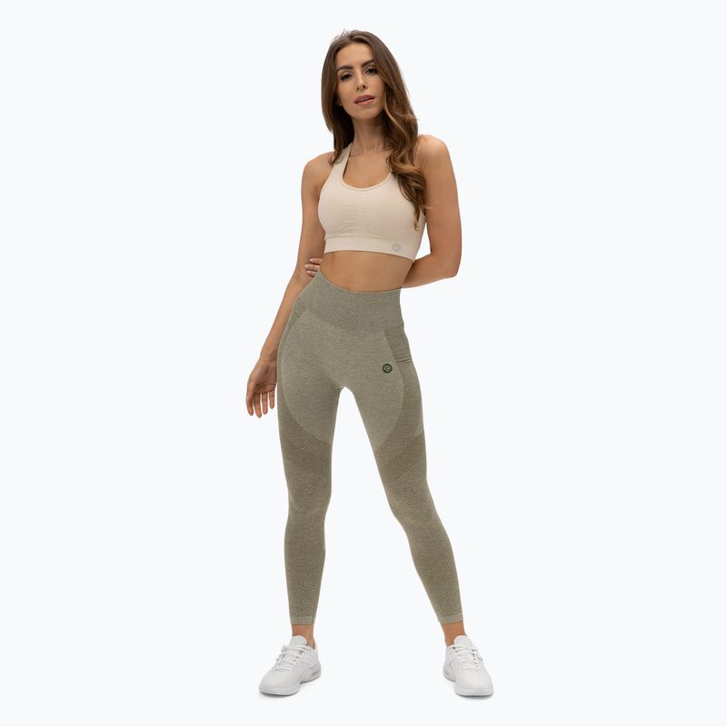 Women's Gym Glamour Fusion Leggings braun 333 2