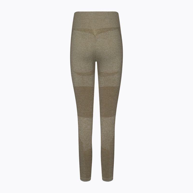 Women's Gym Glamour Fusion Leggings braun 333 7