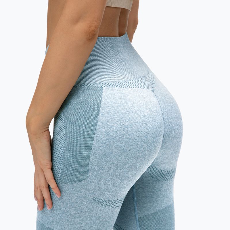 Damen-Leggings Gym Glamour Fusion blau 336 5