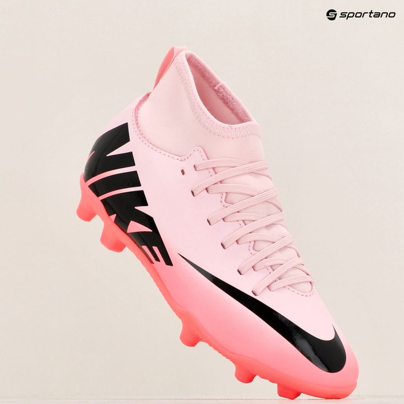 Nike Mercurial Superfly 9 Club FG/MG Junior rosa Schaumstoff/schwarz Kinder Fußballschuhe 9