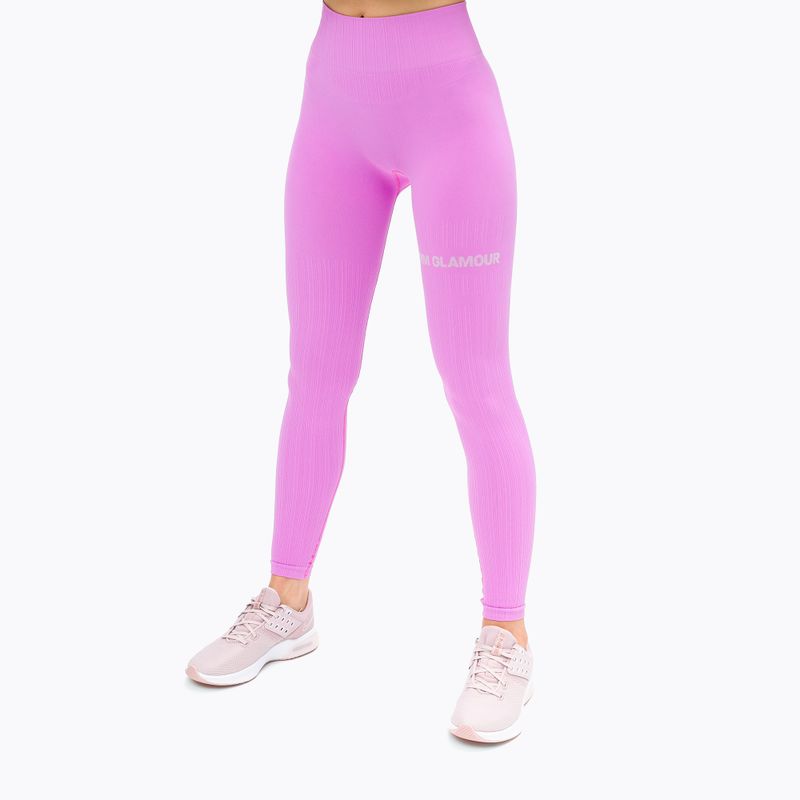 Women's Gym Glamour Push-up Leggings rosa 368