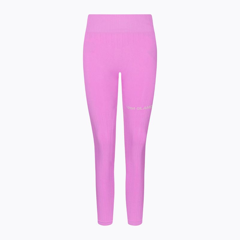 Women's Gym Glamour Push-up Leggings rosa 368 6