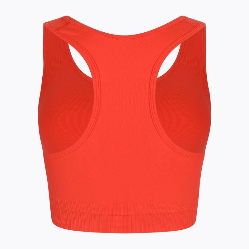 Damen Trainings-BH Gym Glamour push up orange 372 6