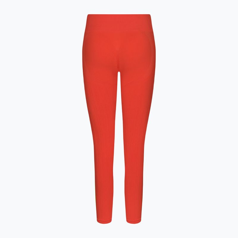 Women's Gym Glamour Push-up Leggings orange 369 7