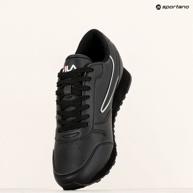 FILA Damen Schuhe Orbit Low schwarz/schwarz 9