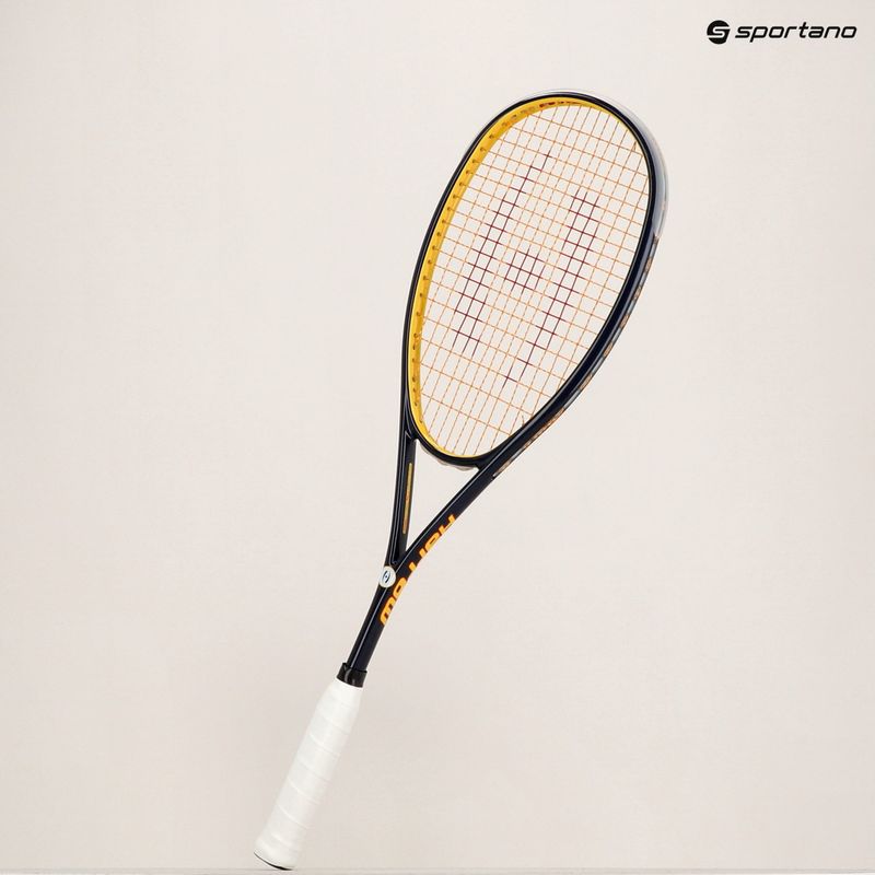 Squashschläger Harrow Vapor 115 navy/yellow 11