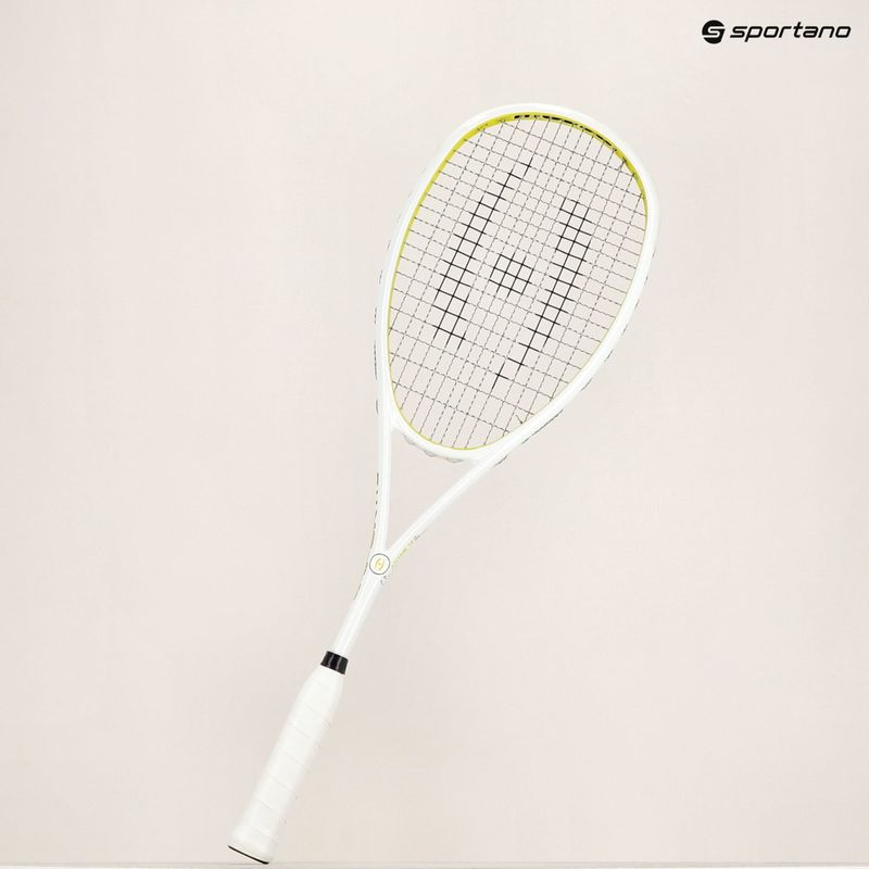 Squashschläger Harrow Vapor 115 Raneem El Welily Signature white/lime 11