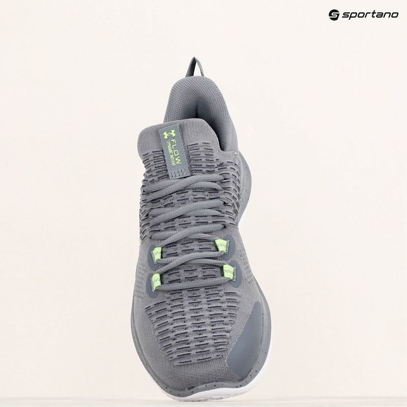 Under Armour Dynamic IntelliKnit Herren Trainingsschuhe titan grey/morph green/midnight navy 11