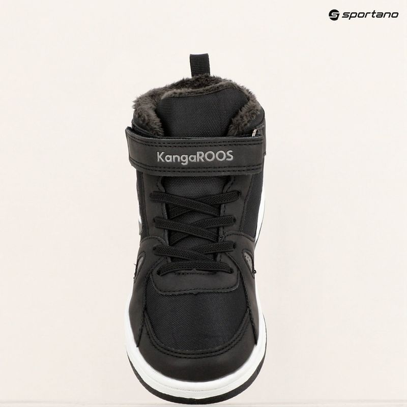 KangaROOS K-CP Kalley II EV jet black / steel grey Kinderschuhe 9