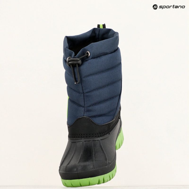 KangaROOS K-Ben Junior Schneestiefel dk navy / lime 9