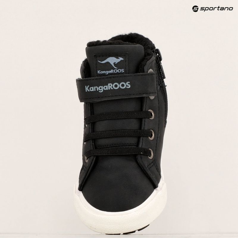 KangaROOS KaVu III Kinderschuhe jet black / steel grey 16