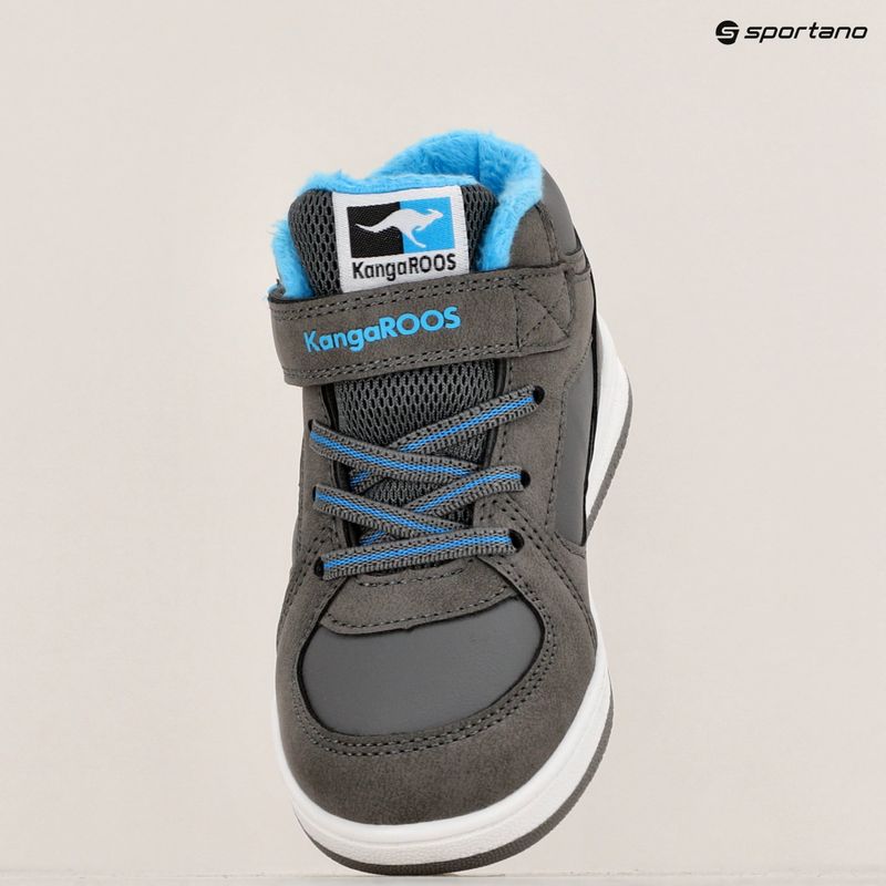 KangaROOS K-CPI Kalino Mid EV stahlgrau / sky Kinderschuhe 9