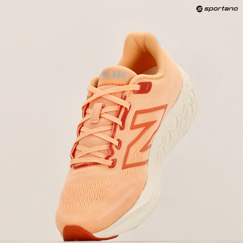 Damen Laufschuhe New Balance Fresh Foam 680 v8 orange 9