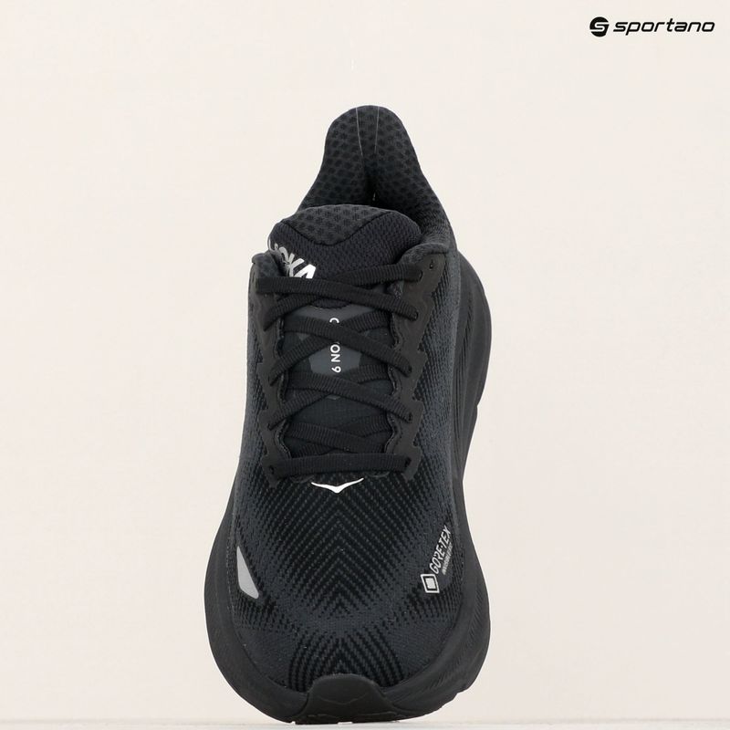Damen Laufschuhe HOKA Clifton 9 GTX schwarz/schwarz 9