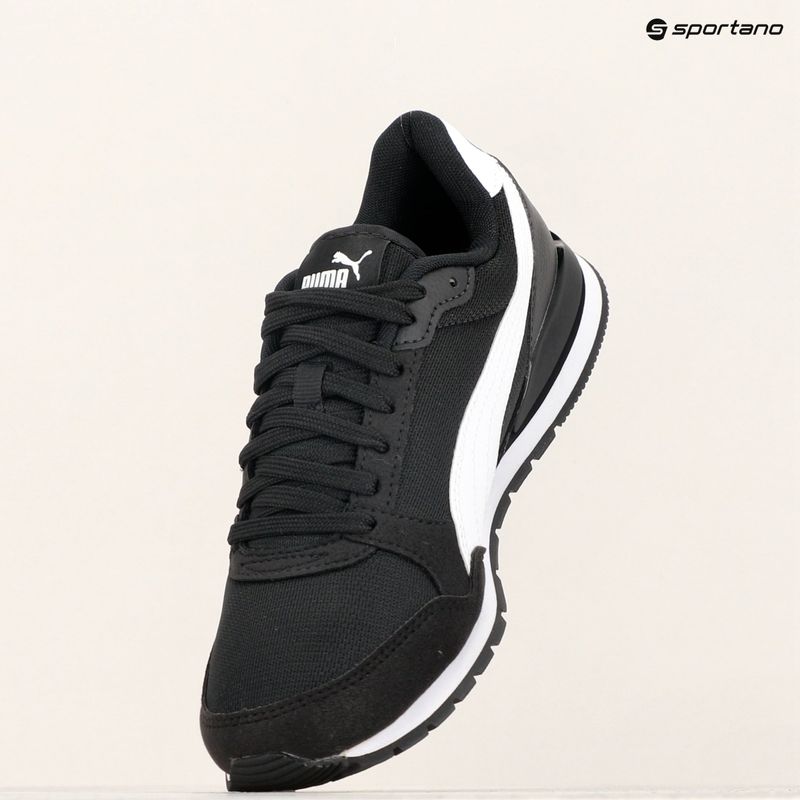 PUMA ST Runner v3 Mesh Kinderschuhe puma schwarz/puma weiß 9