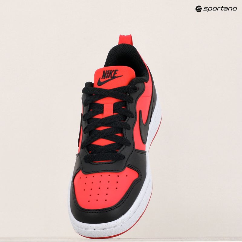 Nike Court Borough Low Recraft Universität Rot/Schwarz Schuhe 9