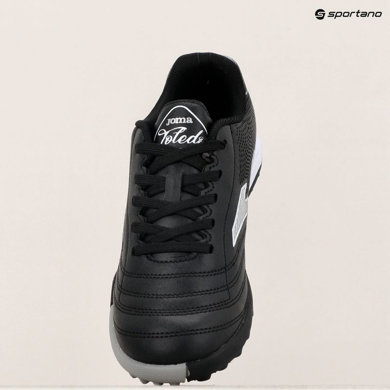Fußballschuhe Kinder Joma Toledo Jr TF black/white 9
