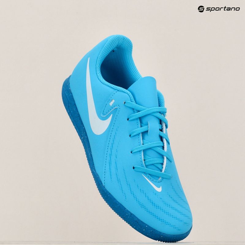 Fußballschuhe Kinder Nike Phantom GX II Club IC blue fury/white 9