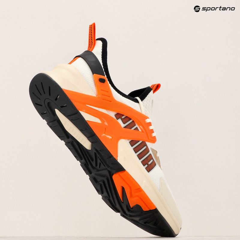 PUMA Pacer+ warm weiß/rickie orange/alpine Schneeschuhe 16