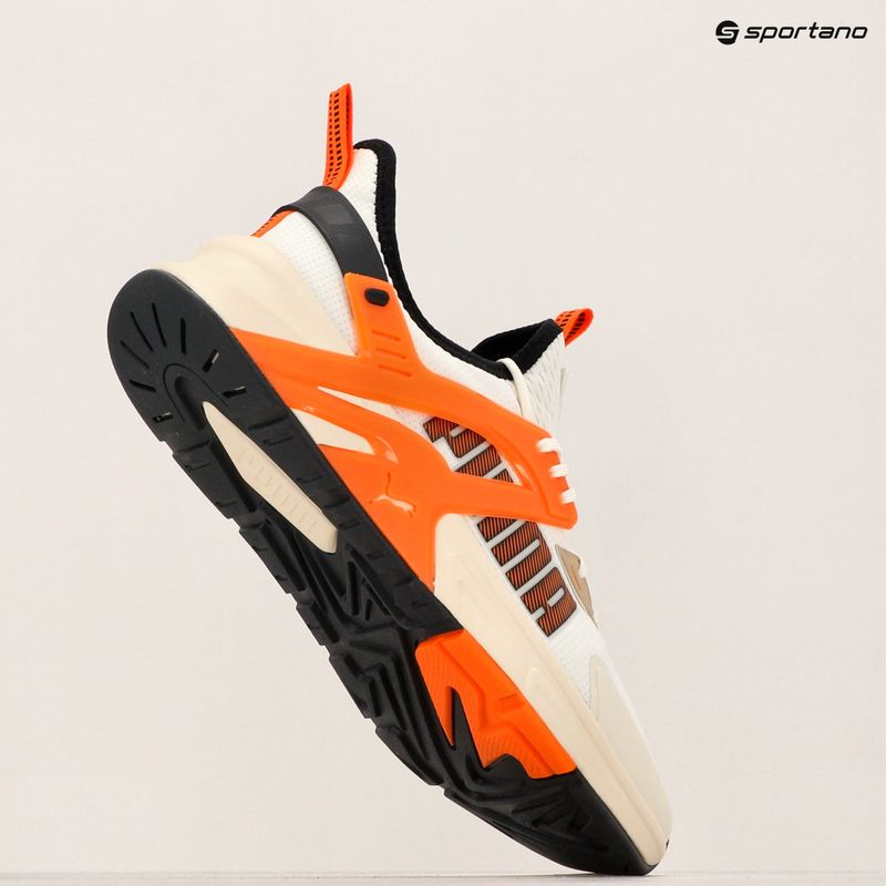 PUMA Pacer+ warm weiß/rickie orange/alpine Schneeschuhe 16