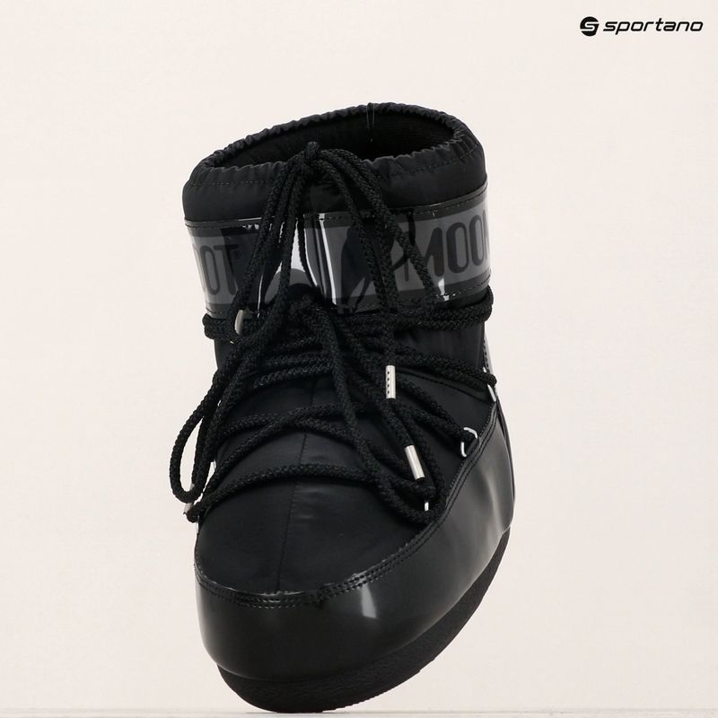 Moon Boot Icon Low Glance Damen Schneestiefel schwarz 14