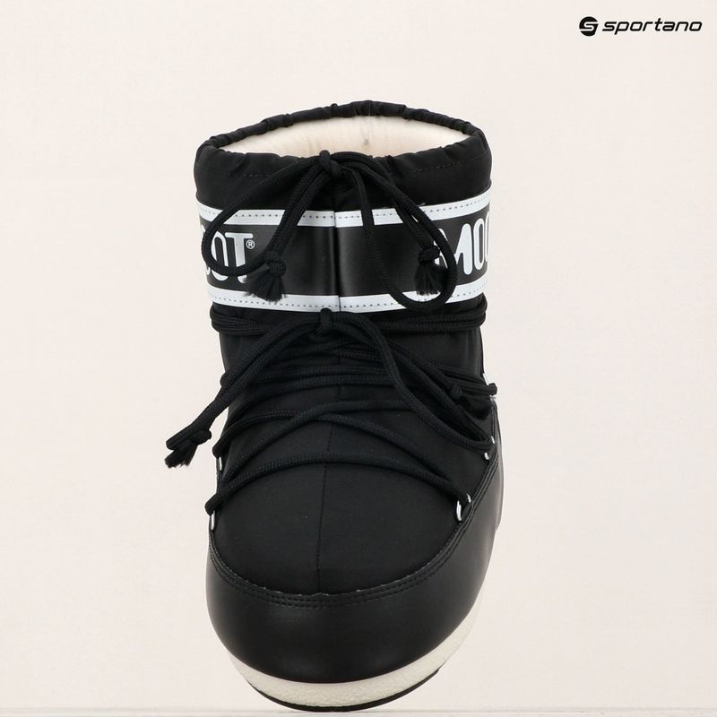 Moon Boot Icon Low Nylon Damen Schneestiefel schwarz 9