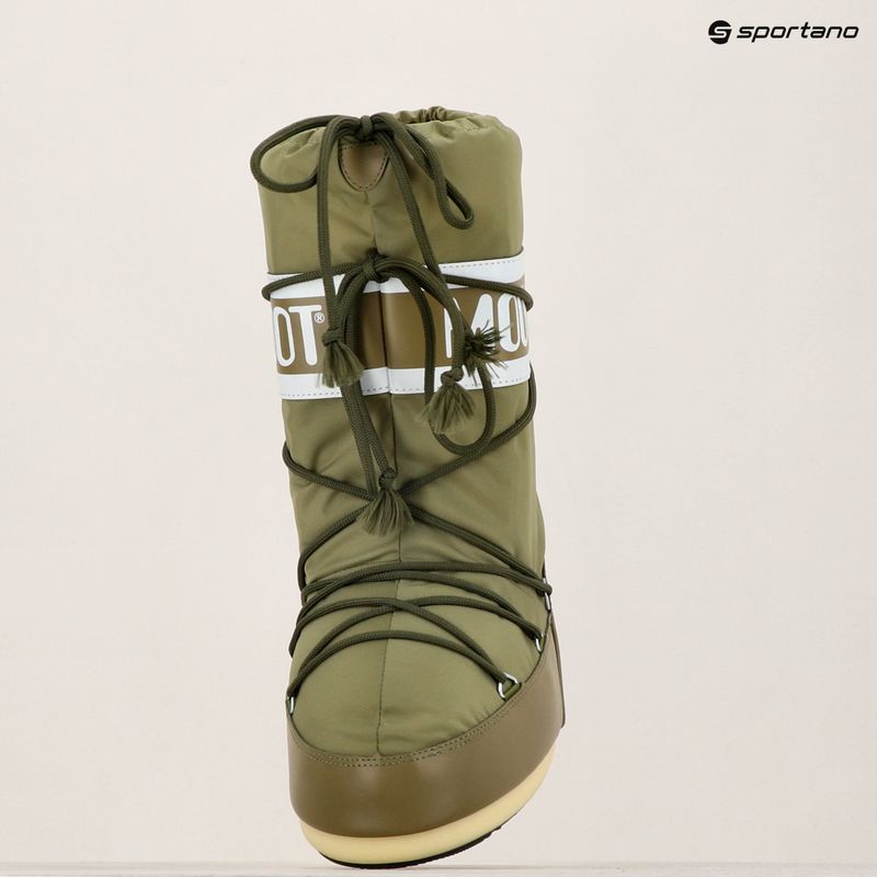 Moon Boot Damen Icon Nylon khaki Schneestiefel 12