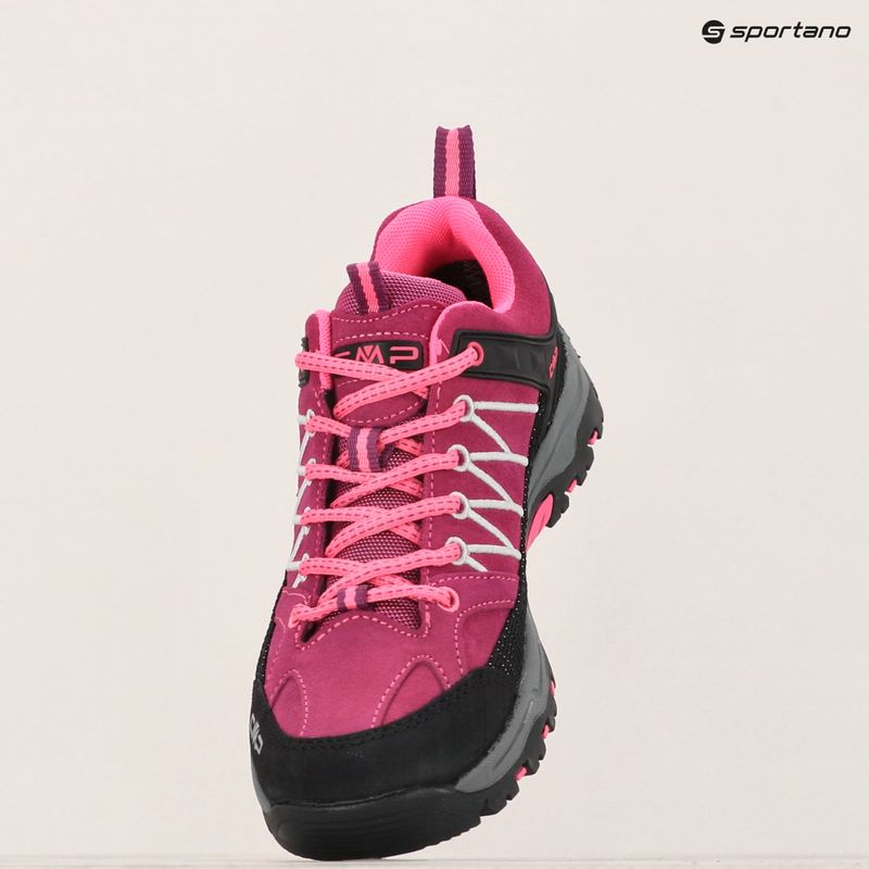 CMP Junior Stiefel Rigel Low Wp beere / rosa fluo 9