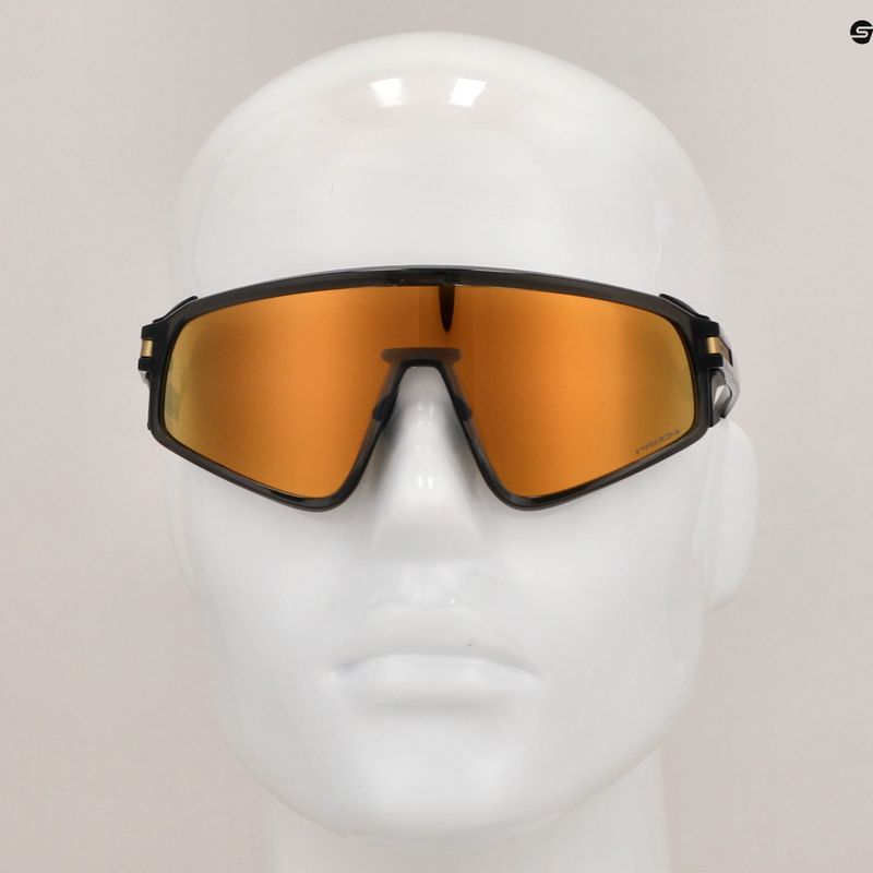Oakley Latch Panel grau Rauch/prizm 24k Sonnenbrille 9