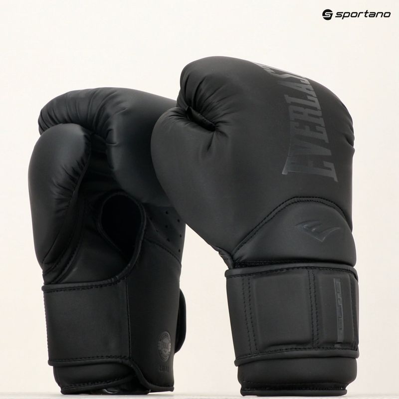 Boxhandschuhe Everlast Elite 2 Pro Boxing Leather black 7