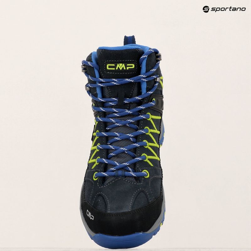 CMP Rigel Mid Junior-Trekkingstiefel b.blau / elektrisch 14