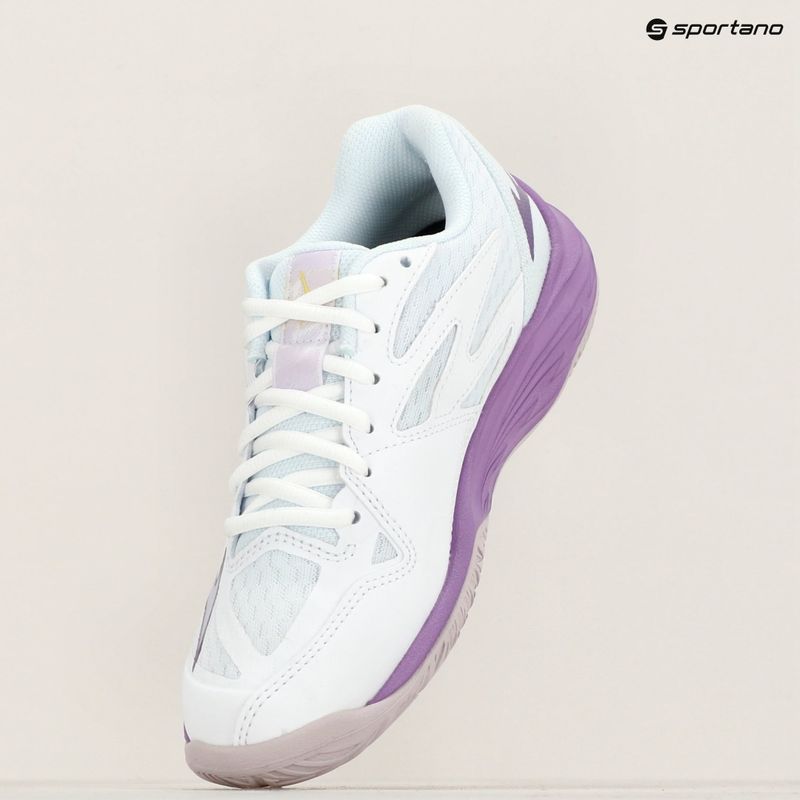 Kinder-Volleyballschuhe Mizuno Lightning Star Z7 weiß/patrician lila/quince 9