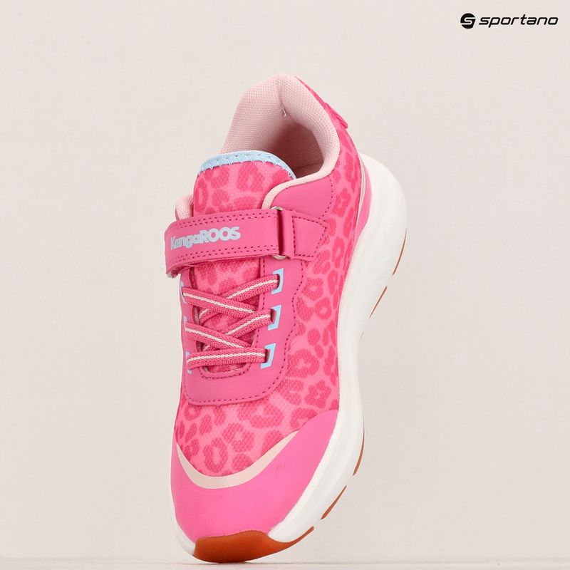 KangaROOS KB-Fancy EV Gänseblümchen rosa / blauer Himmel Kinderschuhe 16