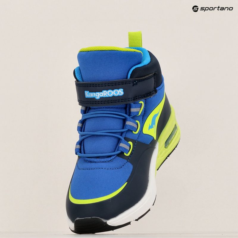 Kinderschuhe KangaROOS K-XI Creed Mid EV dk navy / lime 16