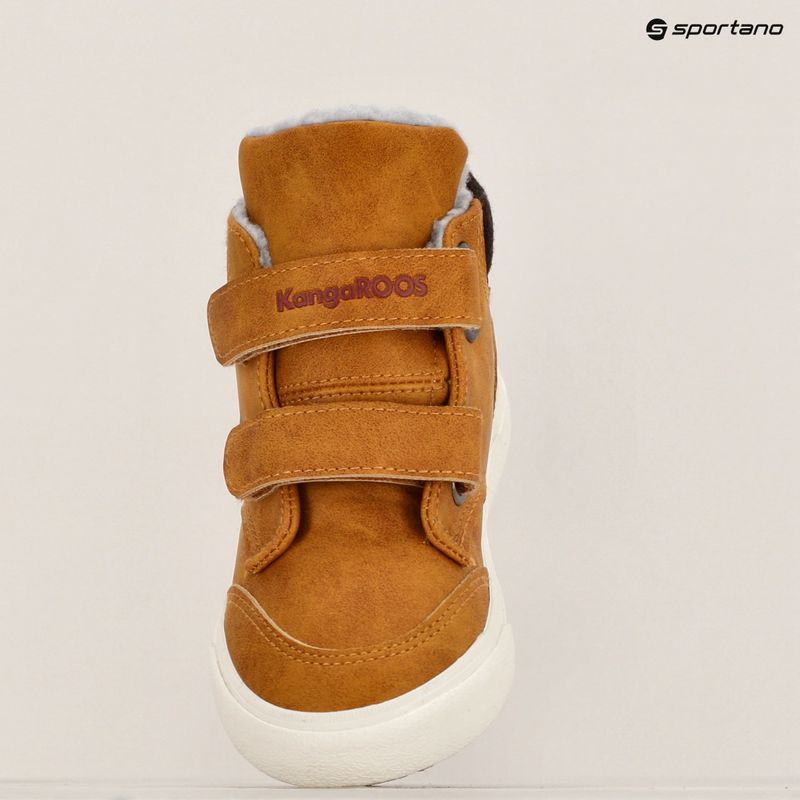 Kinderschuhe KangaROOS KaVu Primo V tan gelb / rouge 11