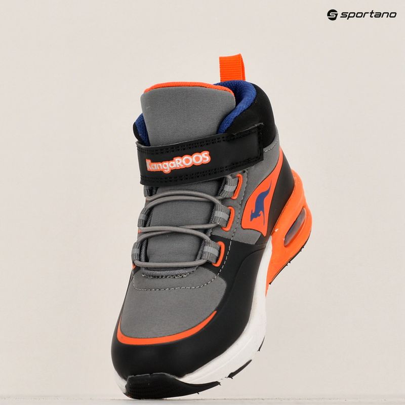 Kinderschuhe KangaROOS K-XI Creed Mid EV anthrazit / flame