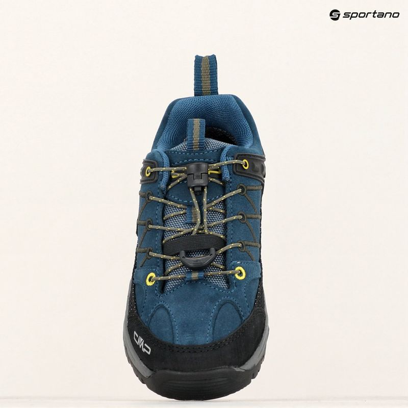 CMP Kinder-Trekking-Stiefel Rigel Low Wp blau Tinte / gelb 15