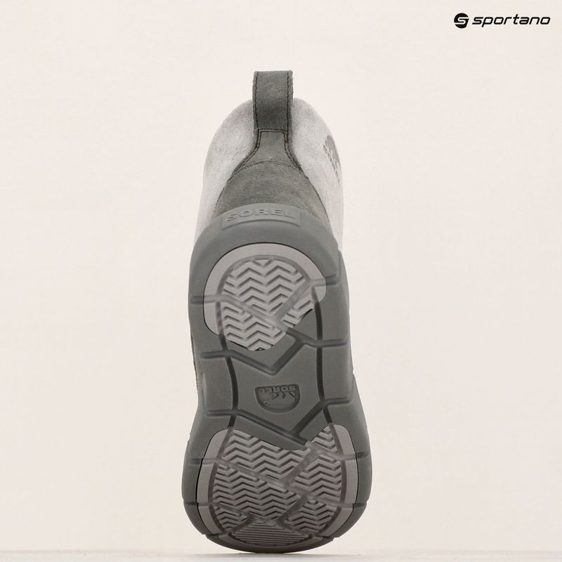 Sorel Jugend Sorel Explorer III Slip-On WP Chrom grau/quarz Kinderschneestiefel 16