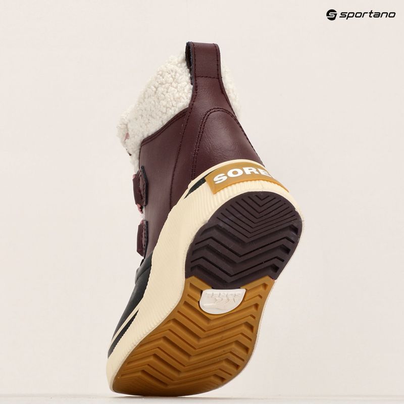 Sorel Youth Out N About IV Chillz epische Pflaume/schwarz Kinderschneestiefel 9