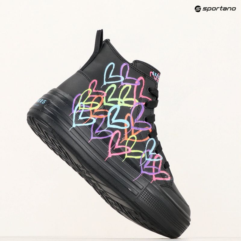 Schuhe Kinder SKECHERS Hyperlift Love Daze black/multicolor 11